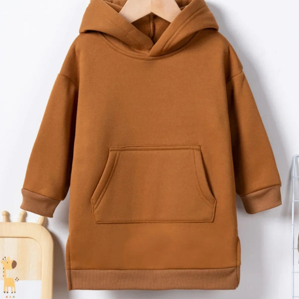 Robe pull fille hiver