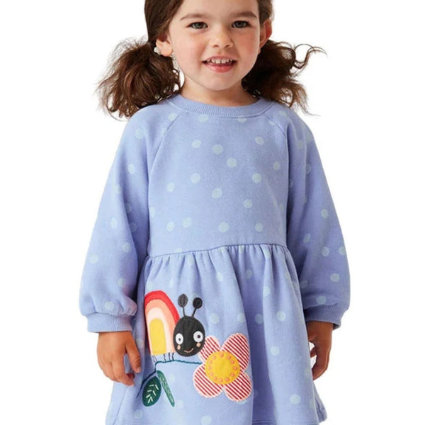 Robe pull mignonne pour fille