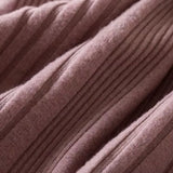 Robe pull maille évasé pour fille