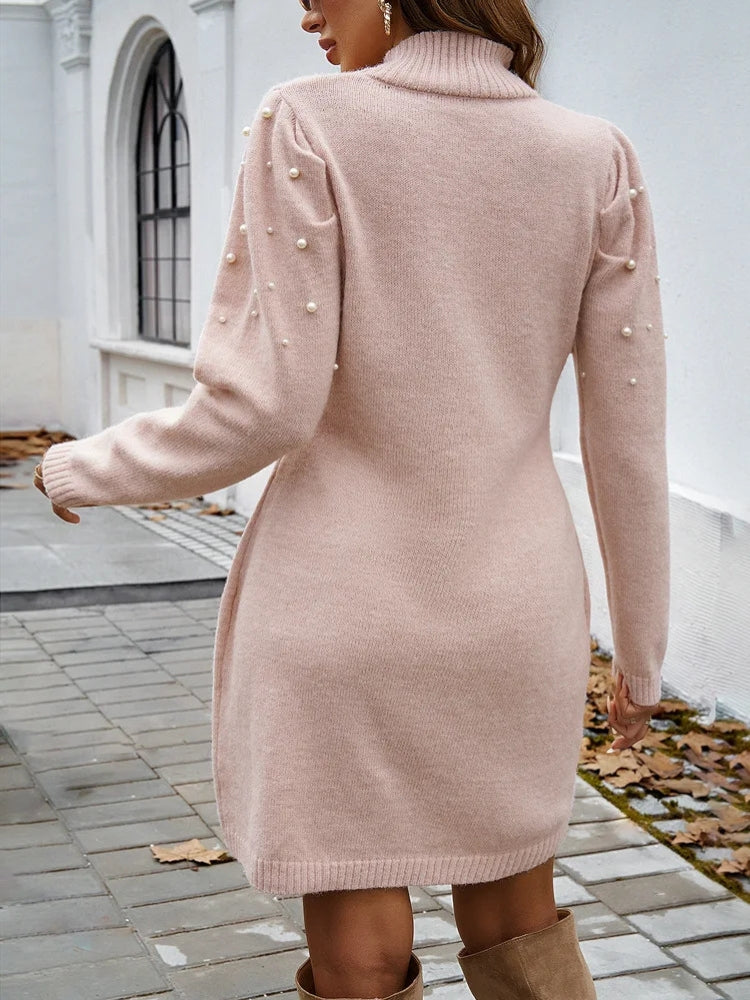 Robe pull a manches longues