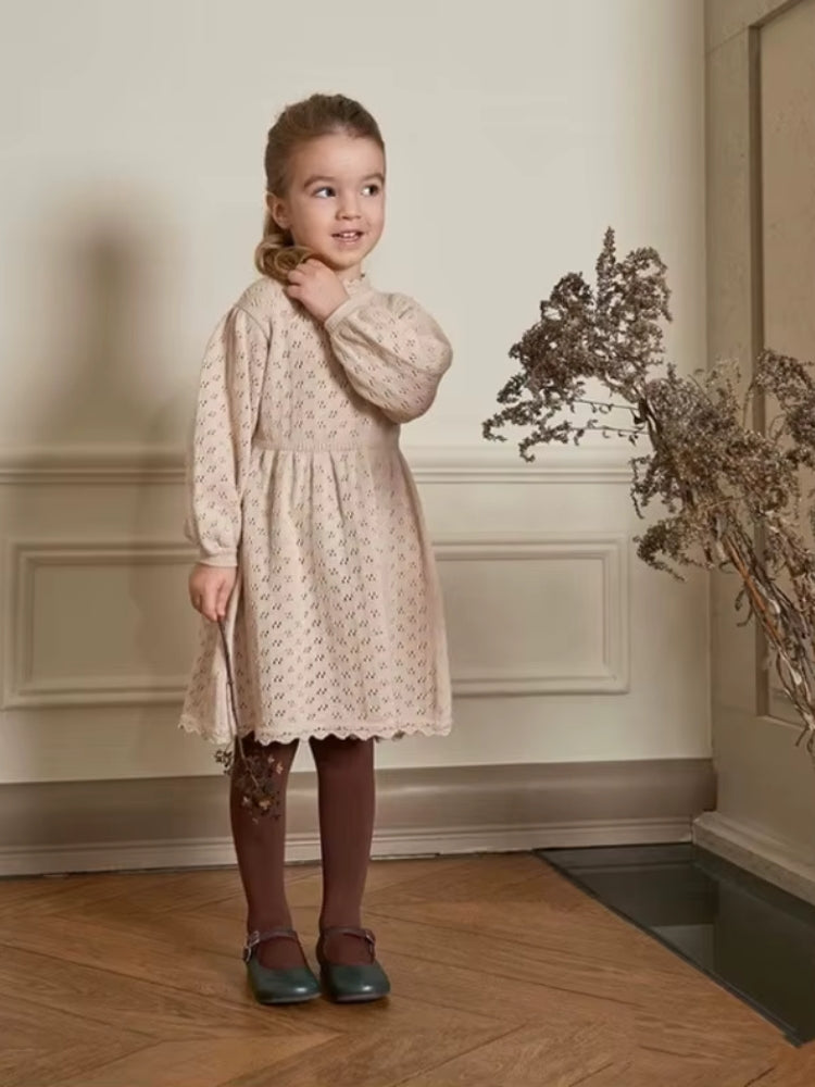 Robe pull bohème fille