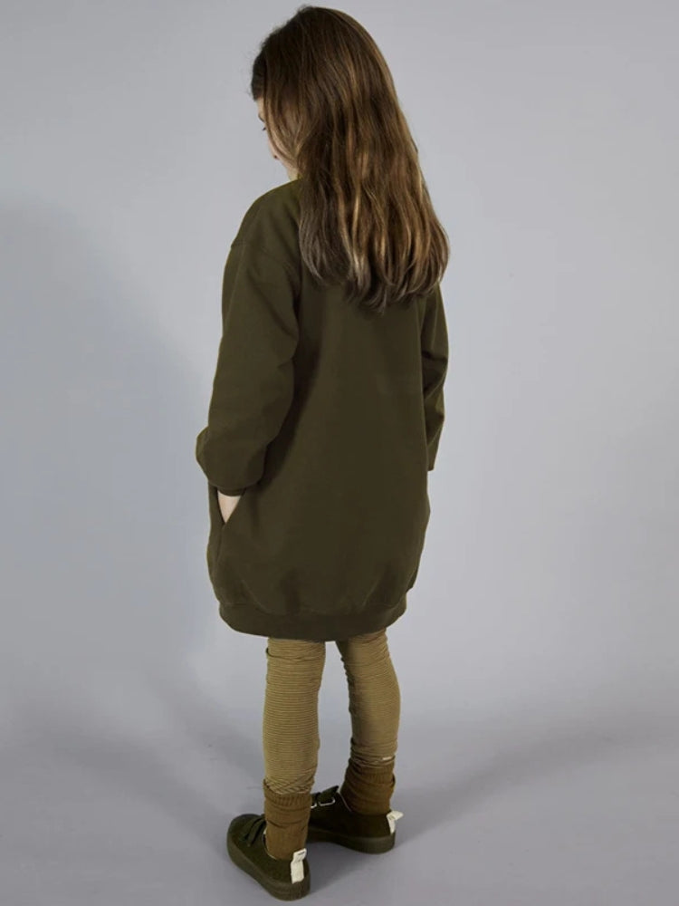 Robe pull fillette confortable