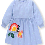 Robe pull mignonne pour fille